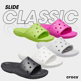 Crocs Collection รองเท้าแตะ รองเท้าแฟชั่น มี 5 สี CR UX Classic Crocs 206121-1FT / 206121-3UH / 206121-6UB / 206121-001 / 206121-100