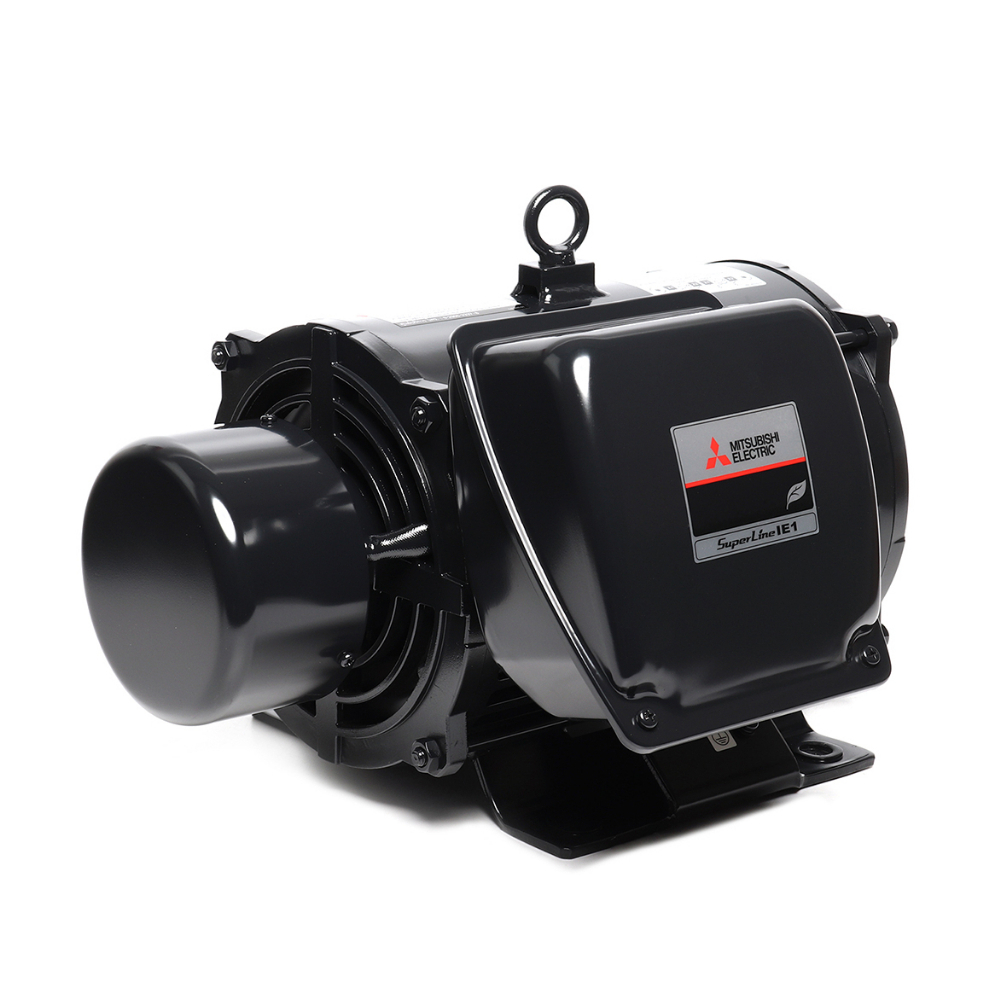 มอเตอร์มิตซูบิชิ MITSUBISHI รุ่น SCL-QR กำลัง 3 แรงม้า 4P ไฟฟ้า 1 เฟส 220V IP22 มีของพร้อมส่ง