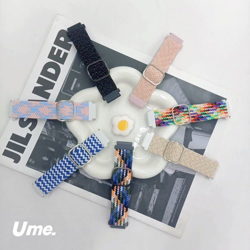 สายนาฬิกา เเบบยืด สําหรับ Amazfit Bip 3 pro Bip u pro Huami 20mm สาย 20mm GTS4 mini 20มม