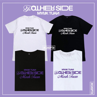 💜MARK TUAN The other side tee | ลายสกรีนสีม่วง ขาว ดำ