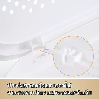 🎗️ส่งจากกทม🎗️ตะกร้าผ้ามีฝาปิด ตะกร้าอเนกประสงค์ ตะกร้าผ้าพลาสติก จัดเก็บเสื้อผ้า เกาหลีความจุสูง ระบายอากาศได้ basket