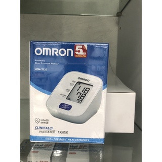 เครื่องวัดความดันอัตโนมัติ OMRON รุ่น HEM-7120 +แถม adaptor สามารถวัดค่าความดันโลหิตได้อย่างแม่นยำและเที่ยงตรง