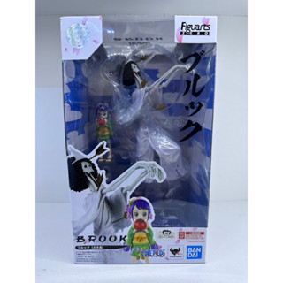 Bandai Onepiece Figuart zero-Brook-ล็อตเเมวทองของใหม่มือหนึ่งญี่ปุ่นเเท้ ไม่เเกะ