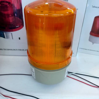 ไฟไซเรนท์ LED รุ่น LTE-1101 (ZT) 4" รุ่นธรรมดา, รุ่นมีเสียง (กดเลือก) ปรับได้ 3 STEP ใช้ไฟได้ 12V,24V,110V,220V