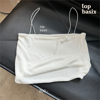 [TOPBASIX] - Camisole สายเดี่ยวซับใน