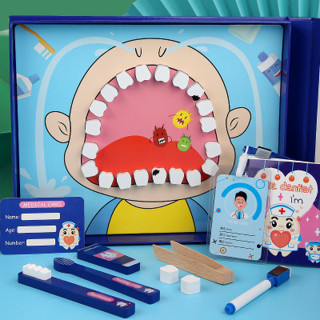 Little Dentist ชุดหมอฟัน **ถอนฟันออกได้ ถอนฟันได้จริง มีที่ใส่ฟัน