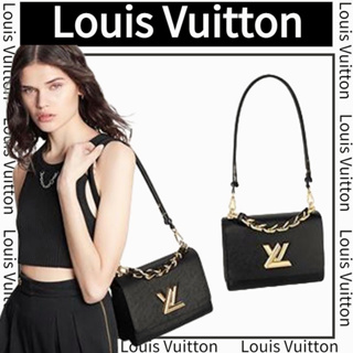 หลุยส์วิตตอง Louis Vuitton  TWIST กระเป๋าถือใบเล็ก/กระเป๋าผู้หญิง/กระเป๋าถือ/ของแท้ 100%/การจัดซื้อในยุโรป/สไตล์ล่าสุด