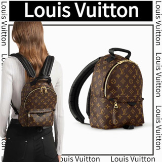 ✨หลุยส์ วิตตอง  Louis vuitton PALM SPRING กระเป๋าเป้สะพายหลัง/กระเป๋าสะพาย/กระเป๋าถือ/กระเป๋านักเรี00