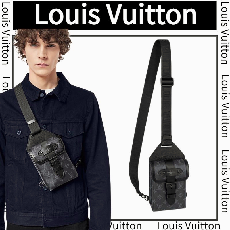 หลุยส์วิตตอง  Louis Vuitton  SAUMUR กระเป๋าสะพายข้าง/กระเป๋าผู้ชาย/ใหม่ล่าสุด/สไตล์มินิ/น่ารักสุดๆ