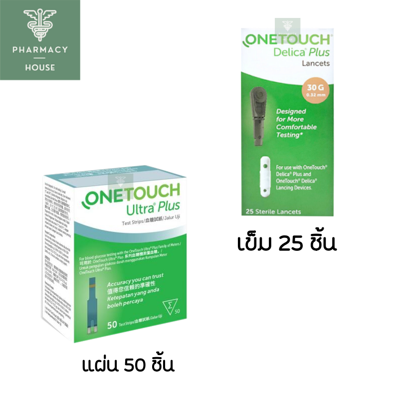 Onetouch Delica Plus Lancet / ONETOUCH Ultra Plus test Strips