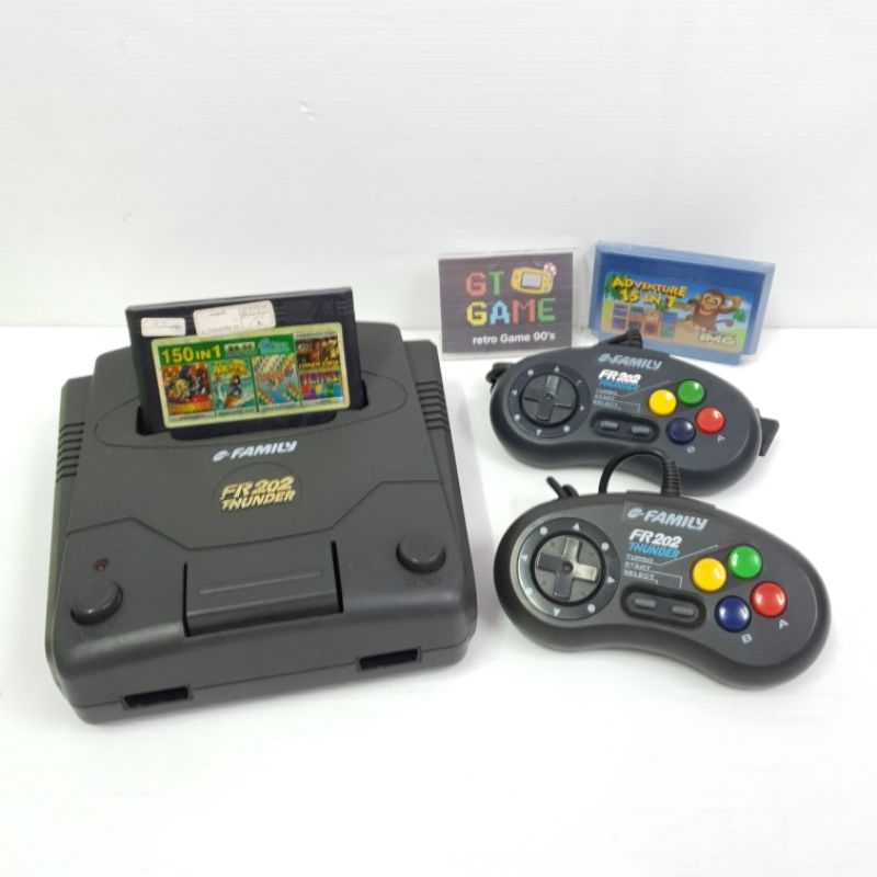 FAMILY FR202 THUNDER 🕹90%😆
& Game 150 in 1 + 15 in 1 Game set