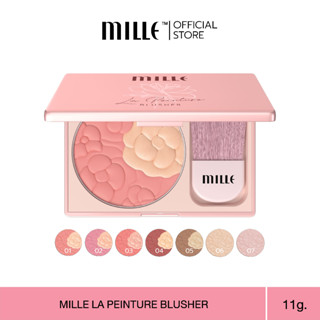 MILLE บลัชออน บรอนเซอร์ และไฮไลท์ LA PEINTURE BLUSHER 11G.