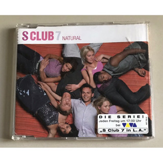 ซีดีซิงเกิ้ล ของแท้ ลิขสิทธิ์ มือ 2 สภาพดี...ราคา 199 บาท “S Club 7” ซิงเกิ้ล "Natural”*แผ่นหายาก Made in UK*