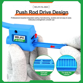 ปืนยิงกาว ปืนอัดกาว RELIFE RL-062C/062A/062B Universal Manual Glue Gun for 10C-60C Solder Paste/Solder Oil/UV Adhesive