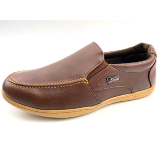 CSB รองเท้าลำลองผู้ชาย CB1009 รองเท้าหนัง PU ทำให้ใส่สบายเพร…