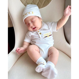 ชุดเด็กบอดี้สูทขาเว้ากุชชี่ (พร้อมส่ง)ขายแยกชิ้น