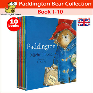 (ใช้โค้ดรับcoinคืน10%ได้) *พร้อมส่ง *ลิขสิทธิ์แท้ original* Paddington Bear Collection - 10 books