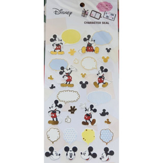 Disney mickey mouse Stickers สติ๊กเกอร์ ตกแต่ง มิกกี้เม้าส์ ของแท้จากญี่ปุ่น