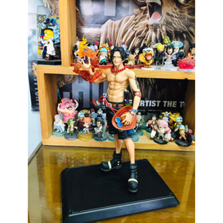 (จับฉลาก) แท้100% เอส มือไฟ Ace Ichiban Kuji Treasure Cruise แมวทอง One piece วันพีช Model โมเดล Figures ฟิกเกอร์