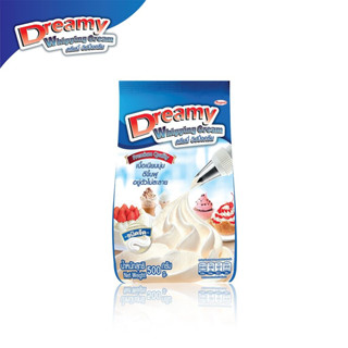 Dreamy Whipping Cream วิปปิ้งครีม สีฟ้า สูตรจืด ขนาด 500 กรัม