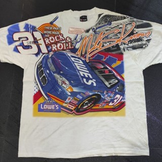 🥇เสื้อยืด NASCAR วินเทจ OVP LOWES Racing no.31  น่าสะสม Dead stock หายากครับ🏆