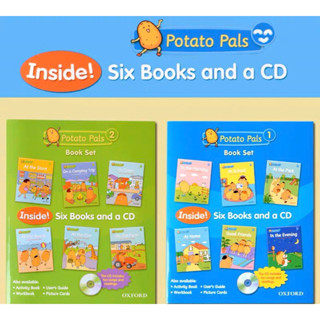 Oxford Potato Pals Book with CD,Set 1+ Set 2 ชุด1,ชุด2 รวม12เล่ม, Each Set Include 6 Books and a CD