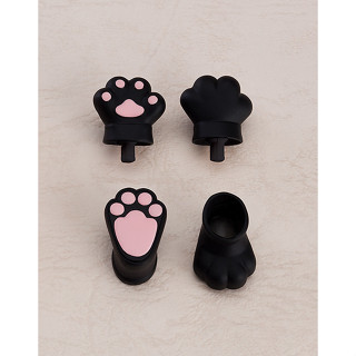 Nendoroid Doll: Animal Hand Parts Set (Black) พาร์ทมือสัตว์สำหรับเล่นกับ Nendoroid Doll (สีดำ)