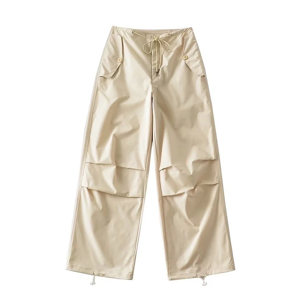 cargo pants - กางเกง เชือกรูด แมทช์ทุกลุค