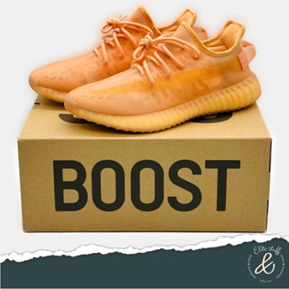 Adidas Yeezy Boost 350 V2 Mono Clay Carrot Orange Coral Pink Brown ของแท้ 100% (พร้อมส่ง)