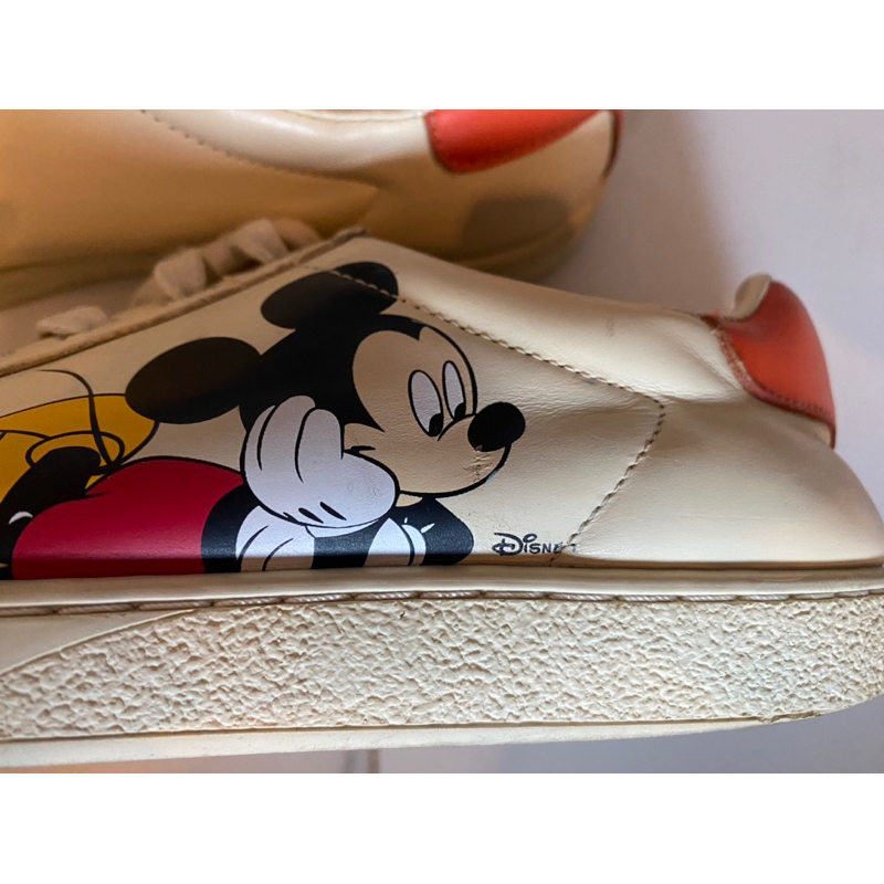 GUCCI X DISNEY MICKEY MOUSE SNEAKERS size 37