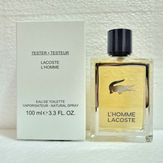 Lacoste lhomme edt 100ml กล่องเทสเตอร์