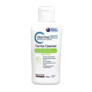 💯Derma365 Gentle Cleanserเหมาะกับผิวบอบบาง แพ้ง่าย ขนาด100ml.หมดอายุ2/2024