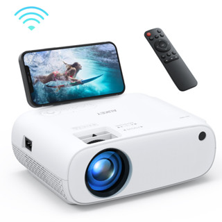 AUKEY RD-860 โปรเจคเตอร์ Full HD 1080P Wi-Fi LCD Projector with Support Smartphone Screen Sync HDMI VGA