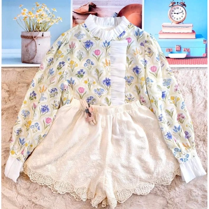 ส่งต่อ กางเกงลูกไม้ Berry closet