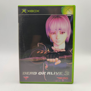 DEAD OR ALIVE 3 แผ่นสภาพดี Microsoft XBOX มีกล่องใสสวม เพื่อเก็บสะสมให้