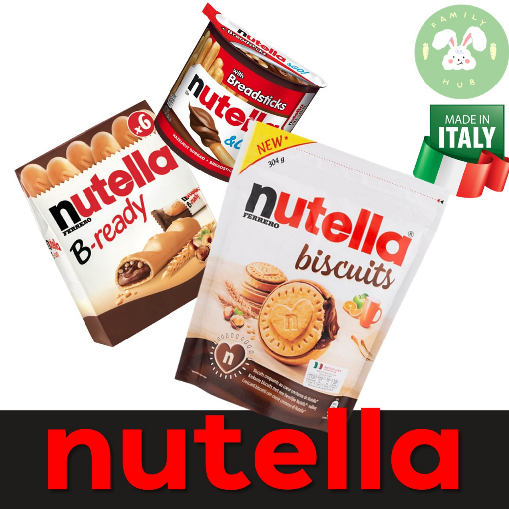 Nutella Biscuit นูเทลล่าบิสกิต  ลอทใหม่ Nutella B Ready 6pcs  Nutella Go สินค้านำเข้า