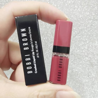 แท้ป้ายไทยถูกมากบ้าบอ Bobbi Brown Crushed Liquid สี Smoothie Move ลิปสติก