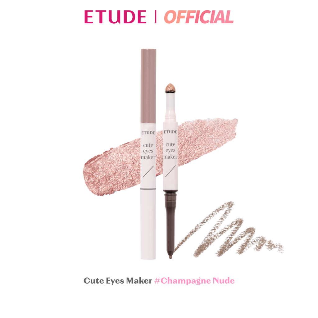 ETUDE Cute Eyes Maker อีทูดี้ ดินสอเขียนขอบตาวิ้งค์