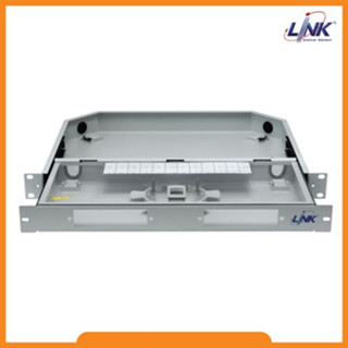 Link UF-2012A Fiber Optic Distribution Unit (FDU) 6-24F (2 Snap-In) Rack Mount Drawer (1U), Unload