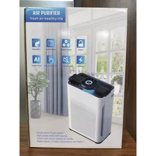 Air Purifier Fresh air healthy life เครืองฟอกอากาศกำลังสูงชนิดตั้งพื้น 18.7 m3 /h อัตราการฟอกอากาศสูงพิเศษ