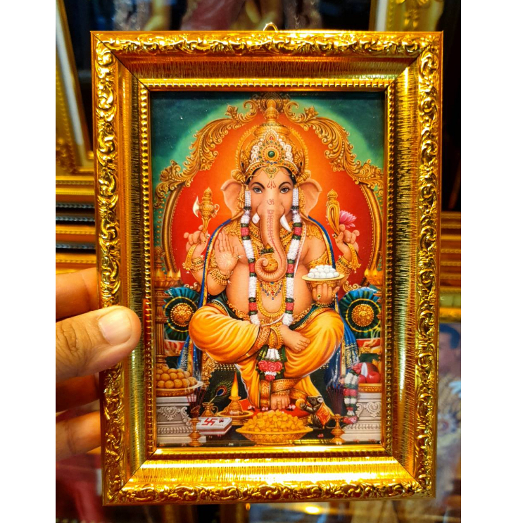 กรอบรูป พระพิฆเนศ ขนาด13x19 ซม.