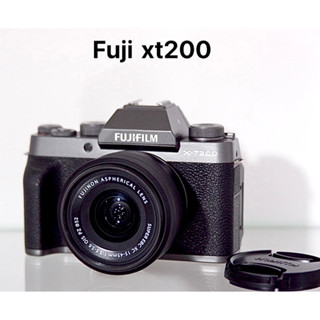 fuji xt200 สีดำ อุปกรณ์ครบพร้อมใช้งาน/เมนูไทย