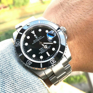 Rolex นาฬิกา Rolex submersible black water ghost 116610LN นาฬิกากลไกอัตโนมัติผู้ชายนาฬิกาแฟชั่น