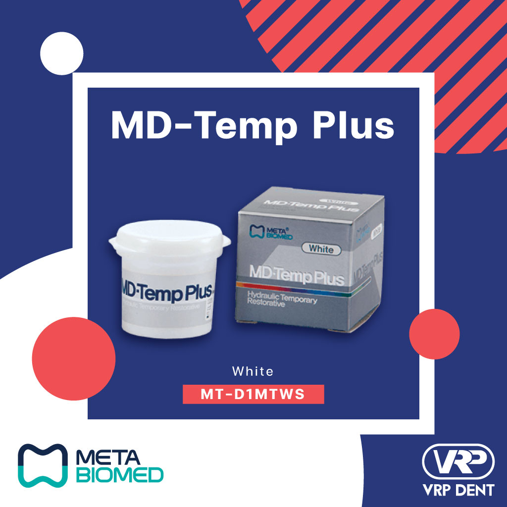 MD-Temp Plus 40g Hydraulic Temporary Restorative MT-MD-TEMP