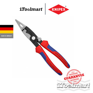 KNIPEX คีมปอกสายไฟ อเนกประสงค์ ( ด้ามยาง 2 ชั้น) 13 92 200 SB