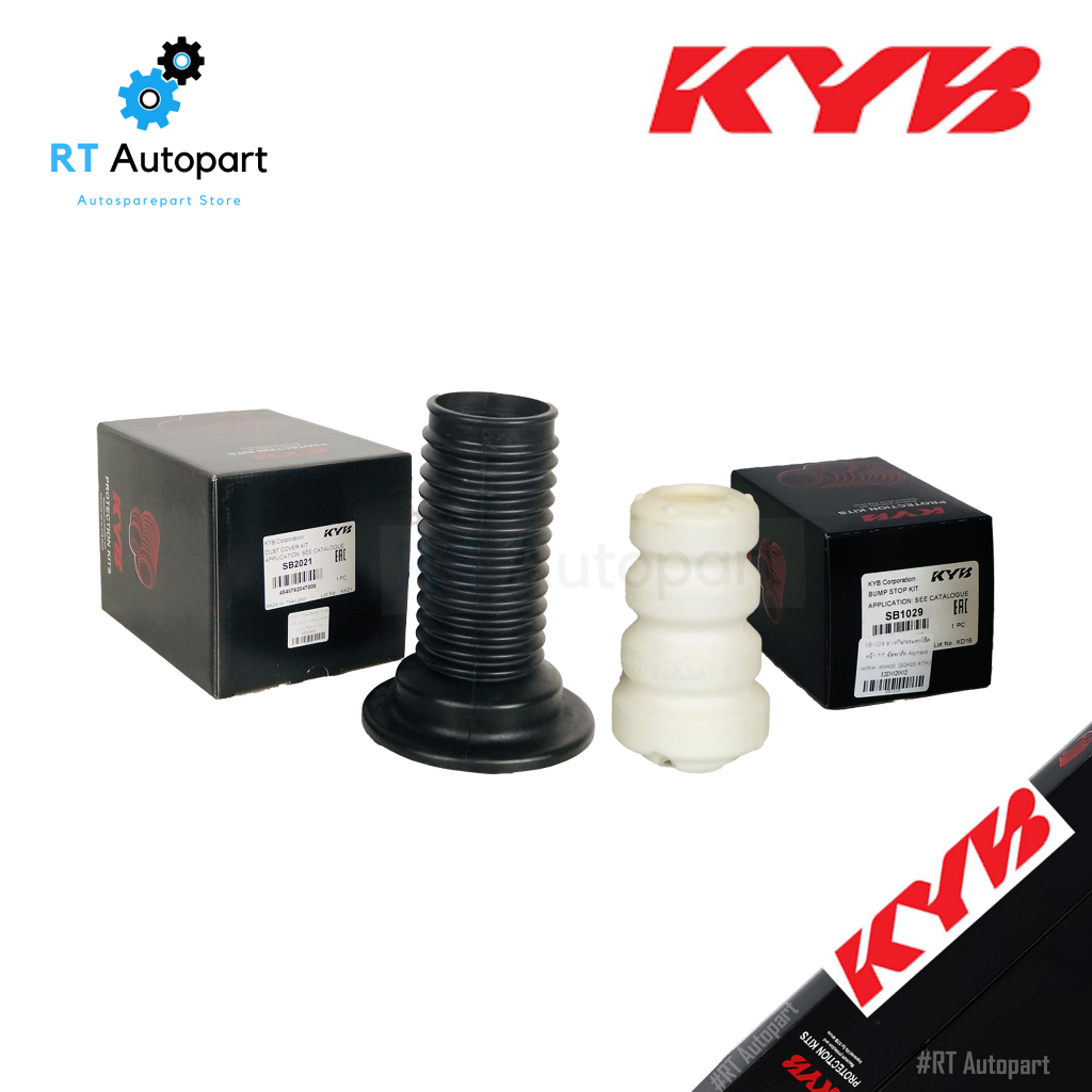 KYB ชุดกันฝุ่นโช้คหน้า Toyota Alphard Vellfire ANH20 GGH20 ปี08-14 / กันฝุ่นโช้ค กันกระแทกโช้ค / SB2021 SB1029