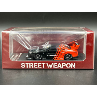 Street Weapon 1:64   LBWK GTR ER34 Diecast. Advan