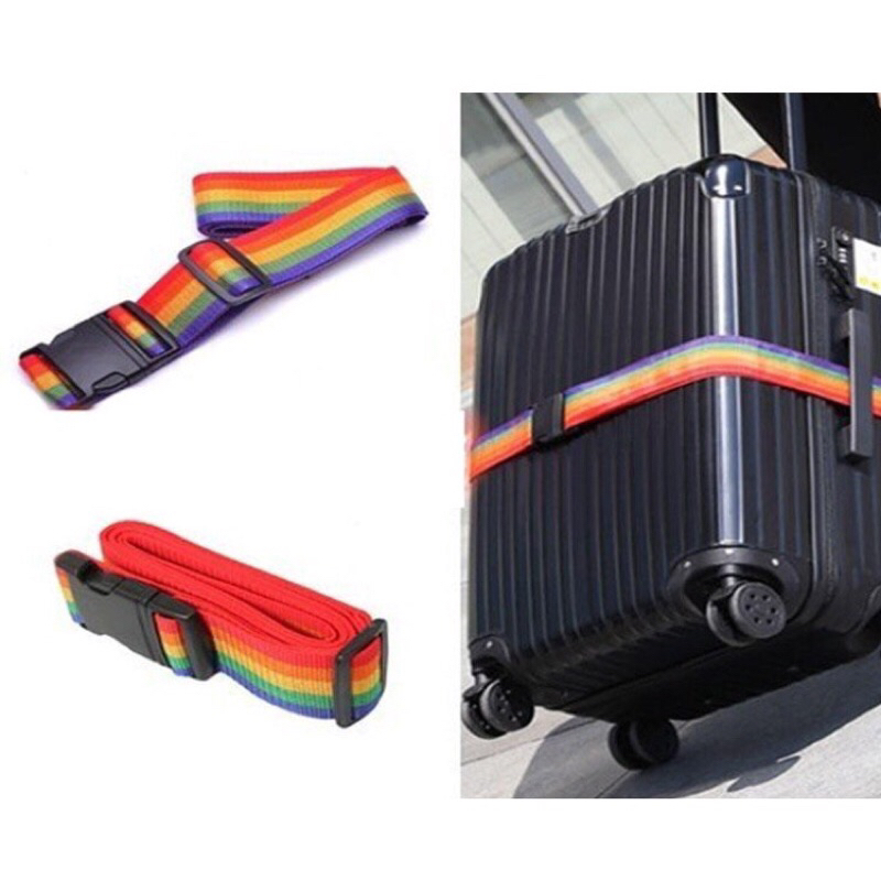 สายรัดกระเป๋าเดินทาง Luggage Strap เข็มขัดกระเป๋าเดินทาง สายรัดกระเป๋า พร้อมส่ง