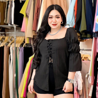 100KG Plus size เสื้อสาวอวบ รุ่นสเปียร์ (E28)