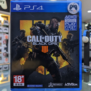 (ภาษาอังกฤษ) มือ2 PS4 Call of Duty Black Ops IIII แผ่นPS4 เกมPS4 มือสอง (เล่นกับ PS5 ได้ Call of Duty Black Ops 4)